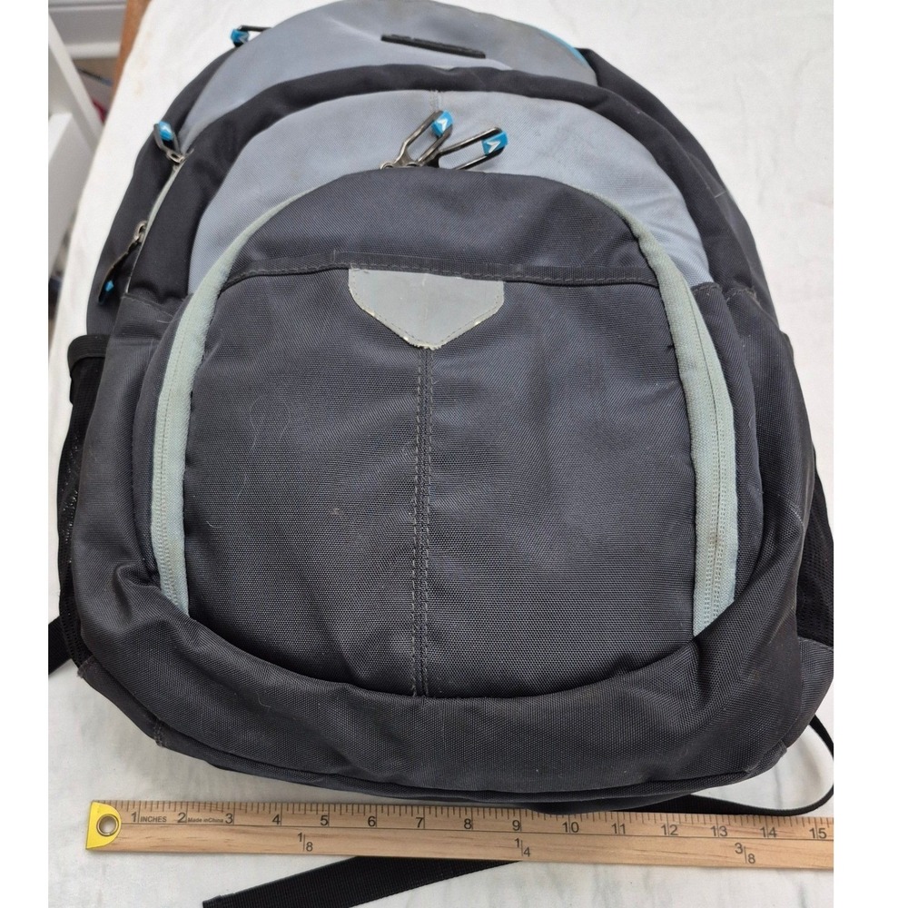 Bondka Eolus Backpack Unisex Large Black Gray Blue Laptop Tablet School Commuter